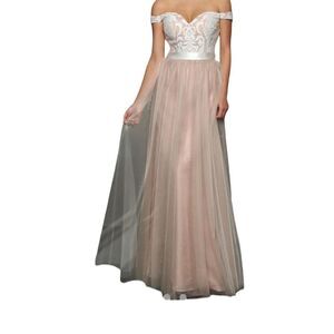 Ashley & Justin long dress